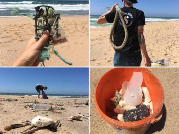 Ozeankind CleanUp Portugal am Strand